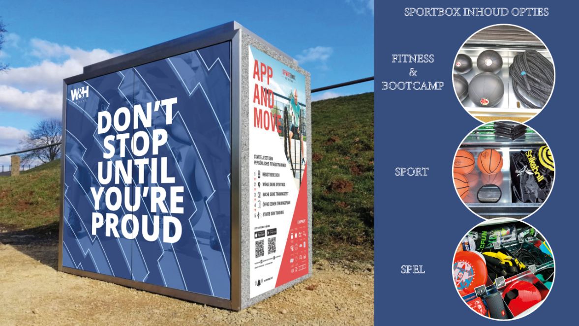 Eerste SportBox wordt maandag 9 oktober geopend