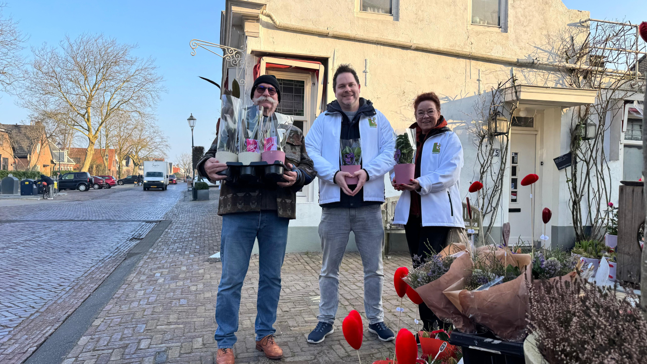 Leefbaar 3B deelt liefde uit op Valentijnsdag